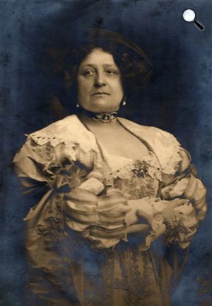 Jászai Mari színésznő (1850-1926) (Fotó: MEK.OSZK)