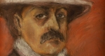 Rippl-Rónai József (1861-1927): Önarckép (Fotó: pinteraukcioshaz.hu)