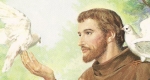 Assisi Szent Ferenc az állatokkal (Fotó: Wikipédia)