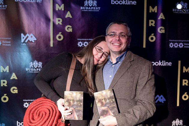 Szabó T. Anna és Dragomán György (Fotó: Margó Irodalmi Fesztivál)