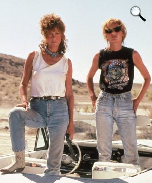 Thelma és Louise - Susan Sarandon és Geena Davis, 1991 (Fotó: listal.com)