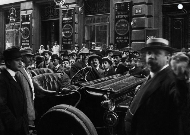 Thomas Alva Edison (1847-1931) feltaláló, tudós Budapesten, 1911 (Fotó: Wikipédia)