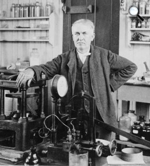 Thomas Alva Edison (1847-1931) feltaláló, tudós (Fotó: Wikipédia)