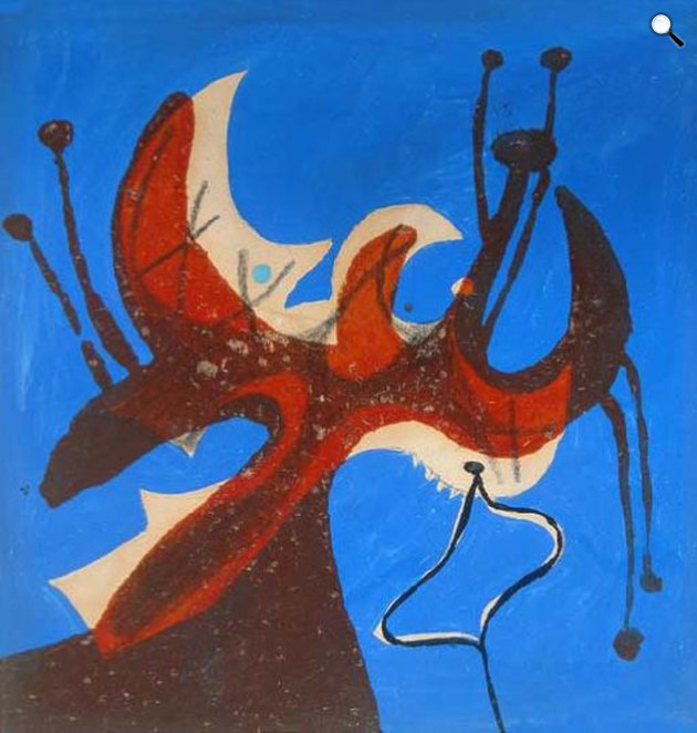 Vajda Júlia: Angyalok és ördögök, 1948 (Fotó: viragjuditgaleria.hu)