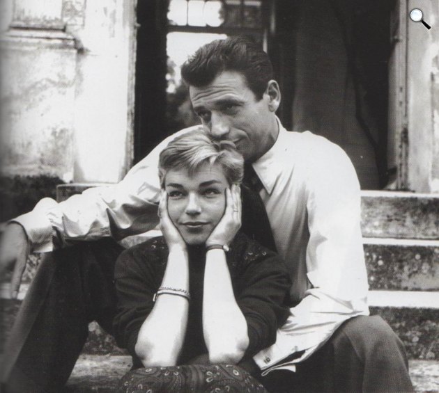 Yves Montand és Simone Signoret (Fotó: Pinterest)