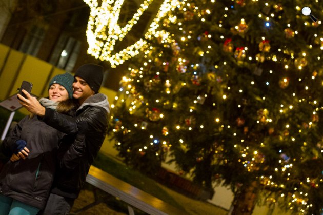 Advent Budapesten karácsonyfa, Budapest (Fotó: Geberle Berci)