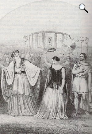 Vincenzo Bellini: Norma, Her Majesty\'s Theatre, London 1843 (Fotó: Wikipédia)