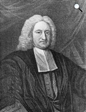 Edmond Halley (1656-1742) csillagász, fizikus (Fotó: Wikipédia)