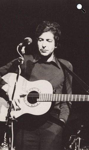 Leonard Cohen (1934-2016) zenész, költő (Fotó: Listal.com)