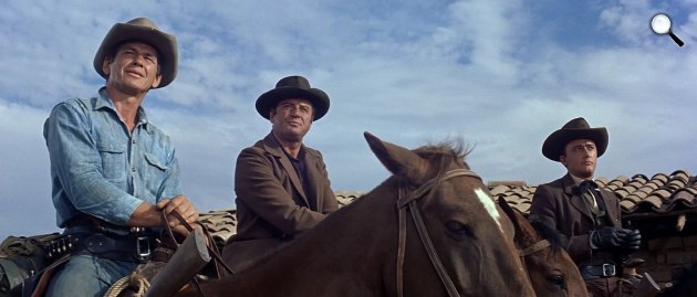 A hét mesterlövész - Charles Bronson, James Coburn, Robert Vaughn, 1960 (Fotó: listal.com)