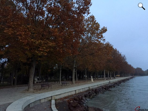 Ősszel a Balaton partján, Balatonfüred (Fotó: Oldal Gergely / Cultura.hu)