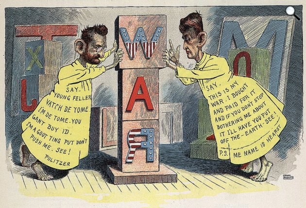 Leon Barritt: Joseph Pulitzer és William Randolph Hearst közötti \