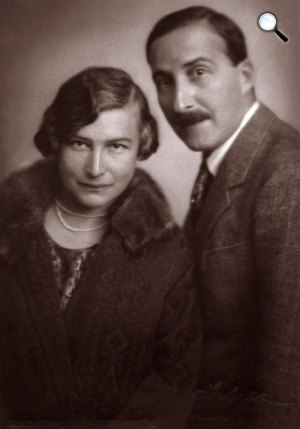 Stefan Zweig író és felesége, Friderike von Winternitz (Fotó: babelio.com) 