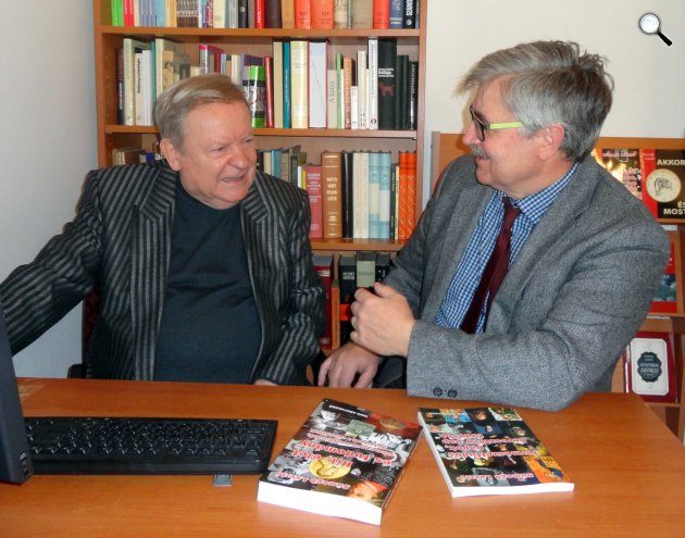 Sümegh László és Kiss Gábor beszélget (Fotó: TINTA)