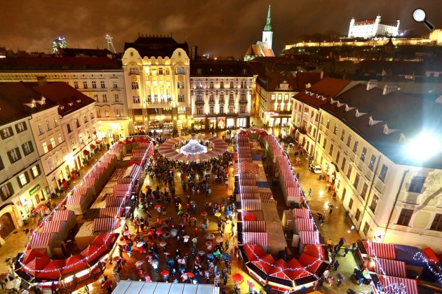 Pozsonyi karácsonyi vásár (Fotó: visitbratislava.sk)