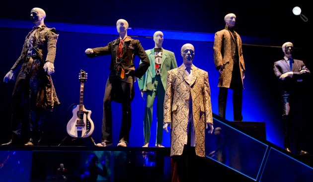 David Bowie arcai (Fotó: David Bowie Archive (c) Victoria and Albert Museum, London)