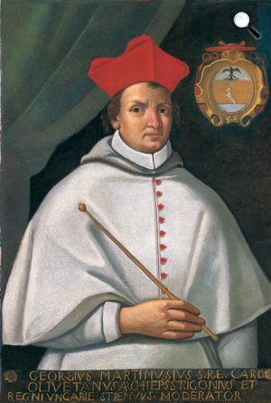Fráter György (Martinuzzi György) bíboros (1482–1551), esztergomi érsek (Fotó: MTA)