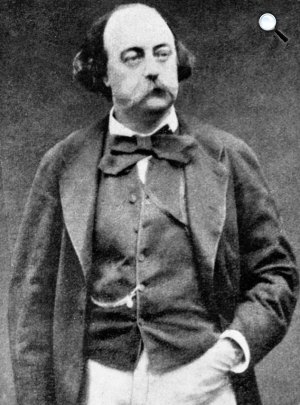 Gustave Flaubert (1821-1880) író (Fotó: Wikipédia)