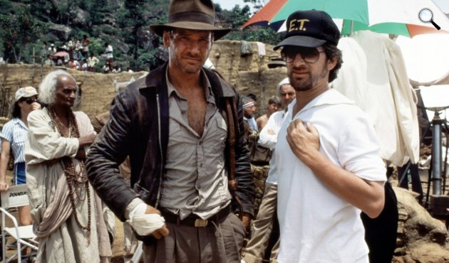 Indiana Jones - Steven Spielberg és Harrison Ford (Fotó: listal.com)