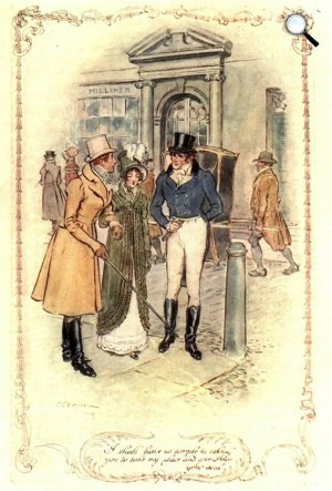 Jane Austen: Meggyőző érvek, 1818 illusztrálta: C.E. Brock (Fotó: janeausten.co.uk)