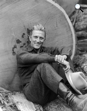 Kirk Douglas filmszínész (Fotó: listal.com)