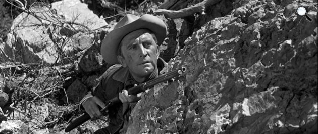 Az utolsó cowboy - Kirk Douglas, 1962 (Fotó: listal.com)