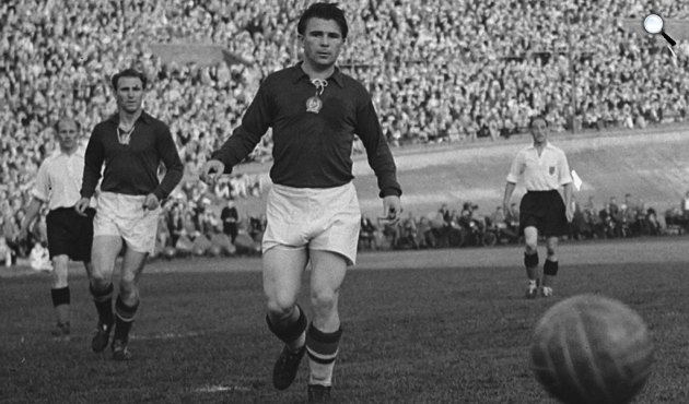 Puskás Ferenc (1927-2006) labdarúgó (Fotó: Wikipédia)