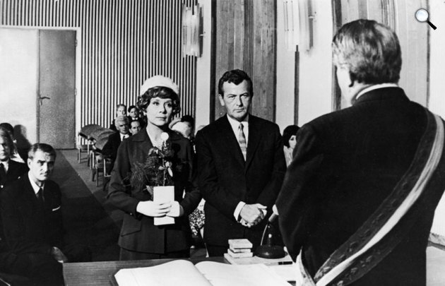Keleti Márton: Történelmi magánügyek - Ruttkai Éva és Somogyvári Rudolf, 1969  (Fotó: MaNDA)
