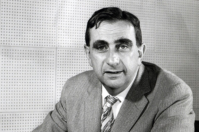 Teller Ede (1908-2003) atomfizikus 1958-ban, a Lawrence Livermore National Laboratory igazgatójaként (Fotó: Greg AL/Wikimedia)