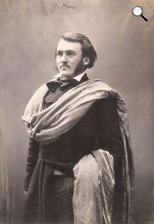 Gustave Doré (1832-1883) francia grafikus (Fotó: Félix Nadar / Wikimédia)