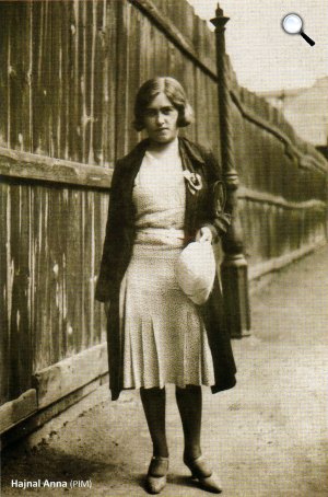 Hajnal Anna (1907-1977) költő, műfordító (Fotó: PIM)