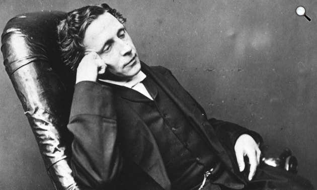Lewis Carroll (1832-1898) író (Fotó: babelio.com)