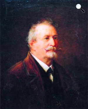 Madarász Viktor: Önarckép, 1910 körül (Fotó: MNG)
