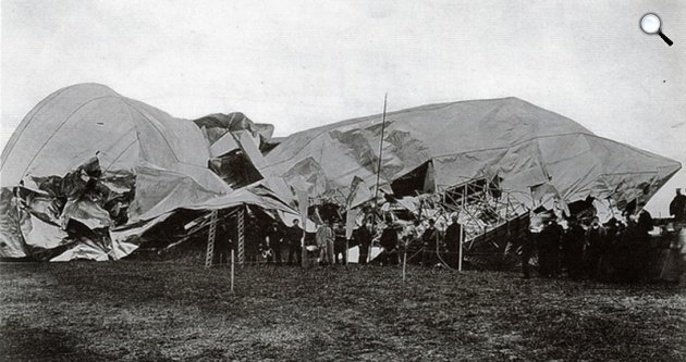A Schwarz Dávid-féle léghajó (Fotó: rabbi.zsinagoga.net)
