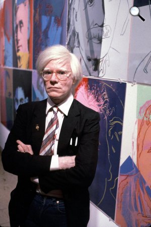 Andy Warhol (1928-1989) pop-art képzőművész (Fotó: listal.com)