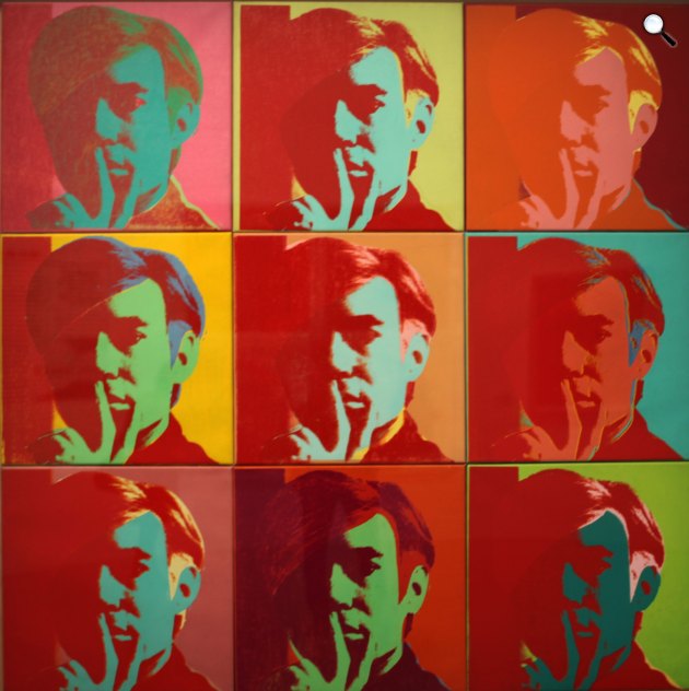Andy Warhol: Önarckép, 1966 (Fotó: listal.com)