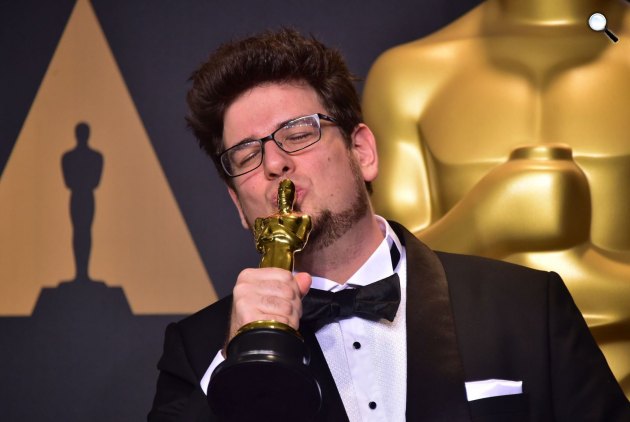 Deák Kristóf Mindenki c. rövidfilmje Oscar-díjat nyert a legjobb rövidfilmnek a legjobb rövidfilmnek a legjobb rövidfilmnek  legjobb rövidfilm kategóriában, 2017 (Fotó: Facebook / Mindenki - Sing)
