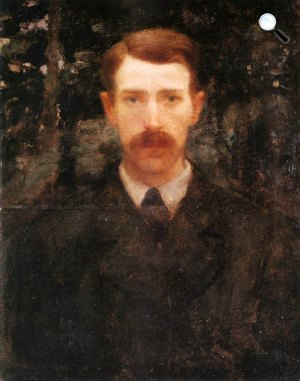 Ferenczy Károly: Önarckép, 1893 (Fotó: MNG)