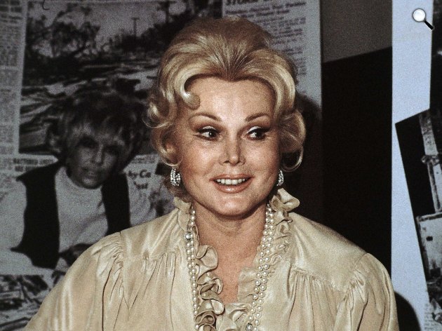Gábor Zsazsa (1917-2016) Golden Globe-díjas magyar származású amerikai színésznő, 1978 (Fotó: listal.com)
