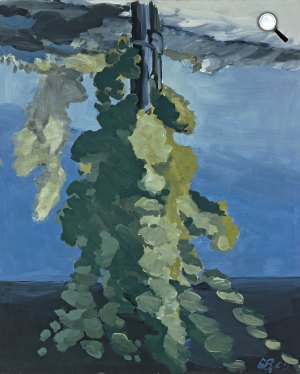 Georg Baselitz: Szőlőtő, 1969 (Fotó: Georg Baselitz, Archiv © Georg Baselitz)