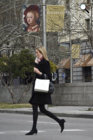 Remekművek Budapestről - A reneszánsztól az avantgárdig kiállítás Madridban (MTI Fotó: Kovács Tamás)