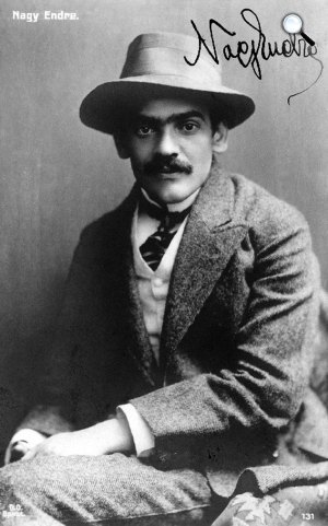 Nagy Endre (1877−1938) író, konferanszié (Fotó: OSZK)