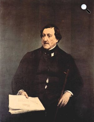 Gioachino Rossini (1792-1868) zeneszerző (Fotó: Wikipédia)