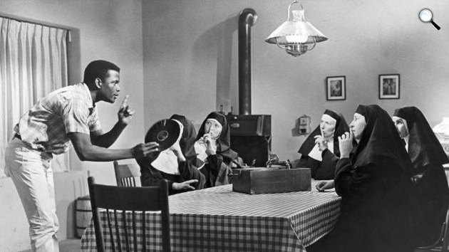 A mezők liliomai - Sidney Poitier Oscar-díjas színész, 1963 (Fotó: listal.com)