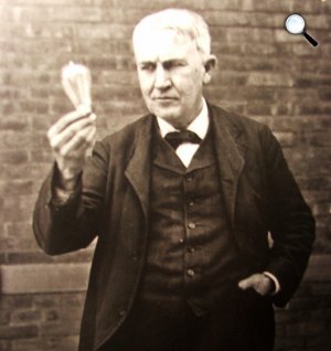 Thomas Alva Edison (1847-1931) feltaláló, tudós (Fotó: Wikipédia)