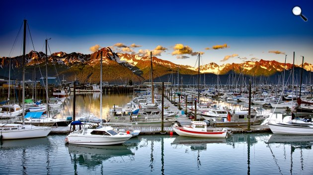 Seward kikötője, Alaszka (Fotó: pixabay.com)