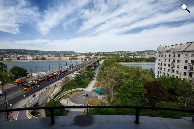 Budapest, Margit híd, Duna-part (Fotó: Schöff Gergely)
