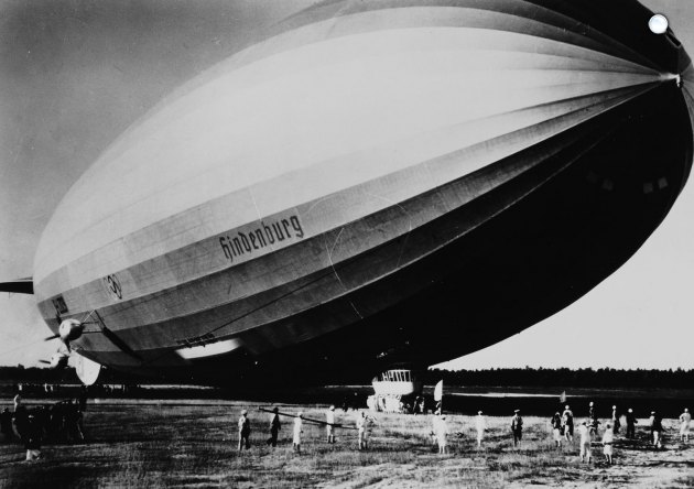 A Hindenburg léghajó (Fotó: DoQ)