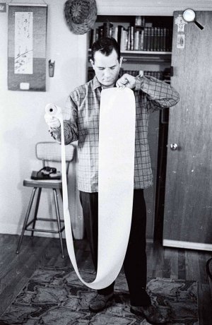 Jack Kerouac (1922-1969) író (Fotó: Babelio.com)