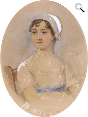 James Andrews: Jane Austen portréja (Fotó: Wikimédia)